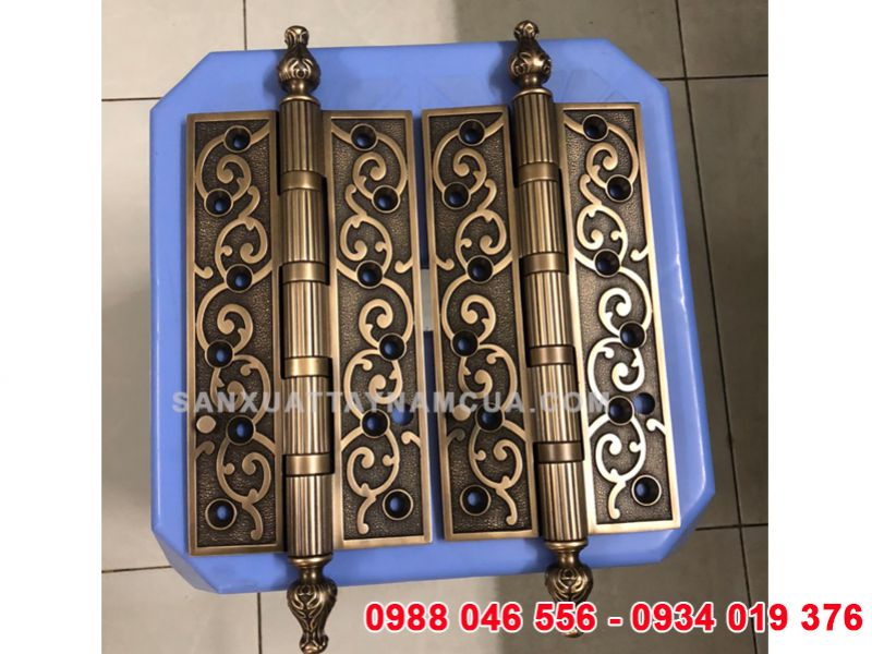 Bản lề cửa đồng thau
