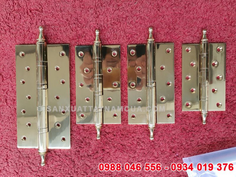 Bản lề cửa đồng thau