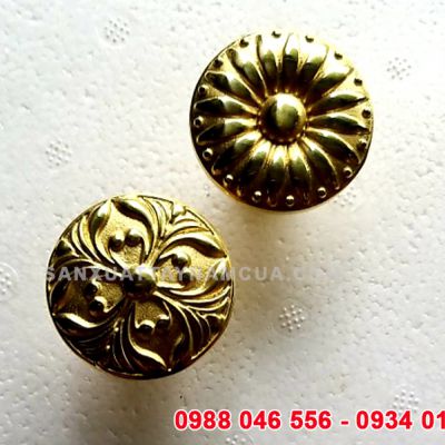 Núm tay nắm tủ bằng đồng