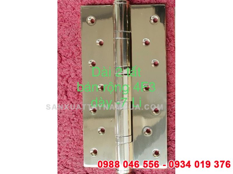 Bản lề cửa đồng thau