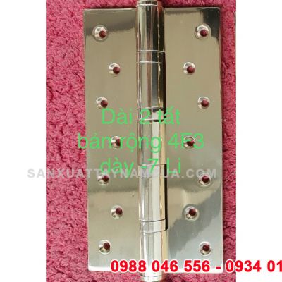 Bản lề cửa đồng thau