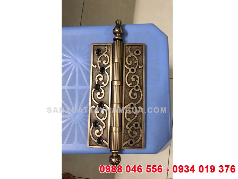 Bản lề cửa đồng thau