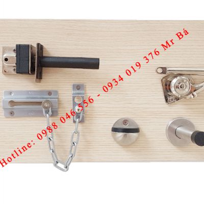 Bộ chốt cửa dây xích