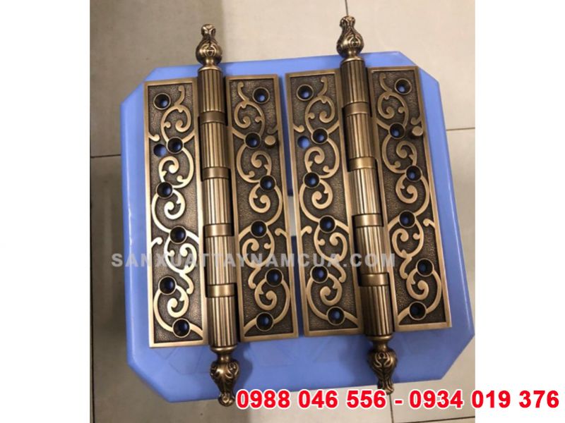 Bản lề cửa đồng thau