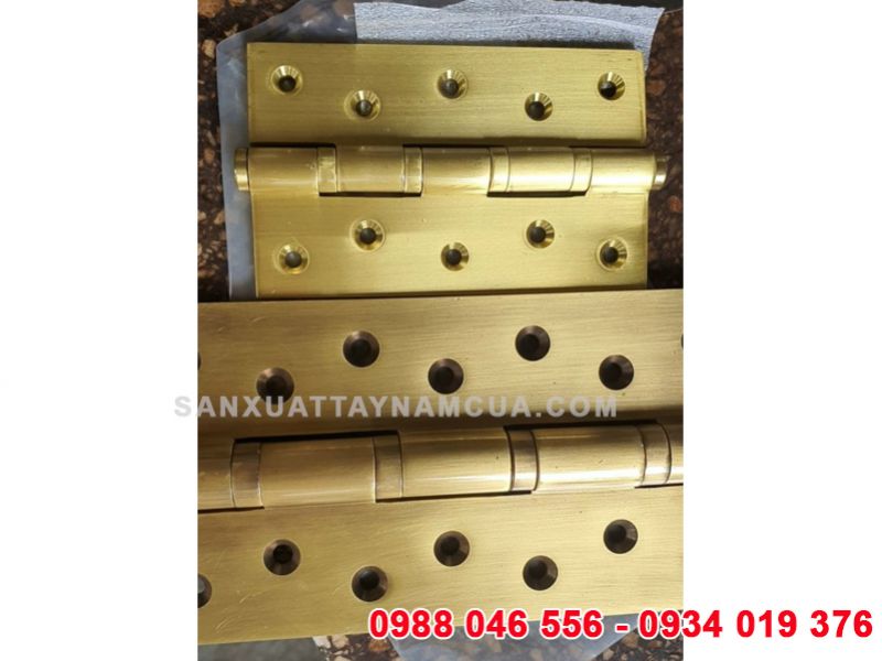 Bản lề cửa đồng thau